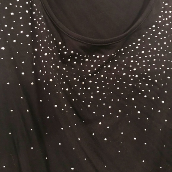 Sparkle studded tank top - Picture 2 of 5